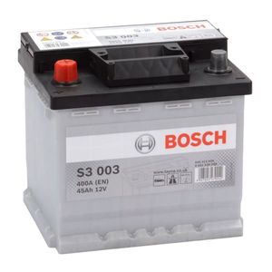 S3 003 Bosch Car Battery 12V 45Ah Type 077 S3003