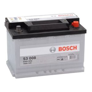 S3 008 Bosch Car Battery 12V 70Ah Type 096 S3008
