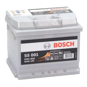 S5 001 Bosch Car Battery 12V 52Ah Type 063 S5001