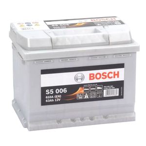 S5 006 Bosch Car Battery 12V 63Ah Type 078 S5006