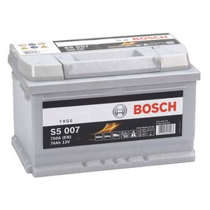 S5 007 Bosch Car Battery 12V 74Ah Type 100 S5007