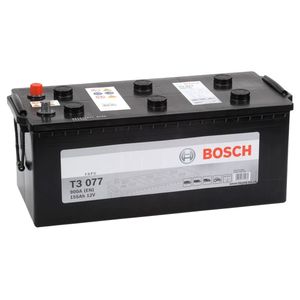 T3 077 Bosch Truck Battery 12V 155Ah Type 621/629 T3077