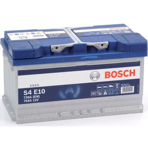 S4 E10 Bosch Car Battery 12V 75Ah Type 110 EFB S4E10