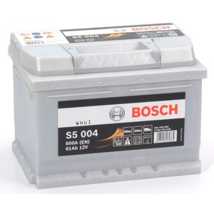 S5 004 Bosch Car Battery 12V 61Ah Type 075 S5004