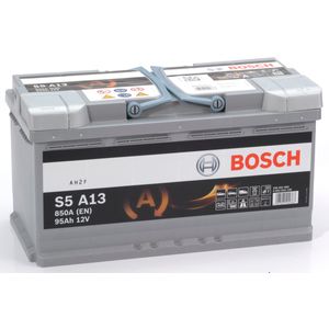 S5 A13 Bosch AGM Car Battery 12V 95Ah Type 019 S5A13