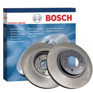 Bosch 2x Brake Discs (Pair) Vented Front 0986479A12