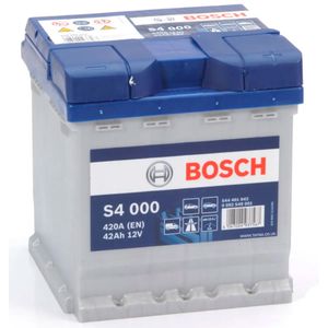 S4 000 Bosch Car Battery 12V 42Ah Type 202 S4000