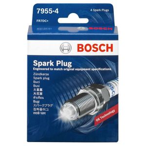 FR7DCX+ Bosch Spark Plug (Pack of 4)