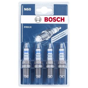 FR91X Bosch Spark Plug Super 4 N60 (Pack of 4)
