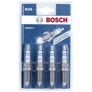 VR8SC+ Bosch Super Plus Spark Plug N34 (Pack of 4)