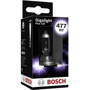 H7 477 Bosch Gigalight Plus 120 Halogen Headlight Bulb 12V 55W - 1987301651 - PX26D