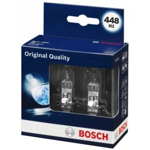 H1 448 Pack of 2 Bosch Original Quality Halogen Headlight Bulbs 12V 55W - 1987301620 - P14.5S