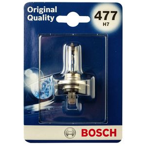 H7 477 Bosch Original Quality Halogen Headlight Bulb 12V 55W - 1987301605 - PX26D