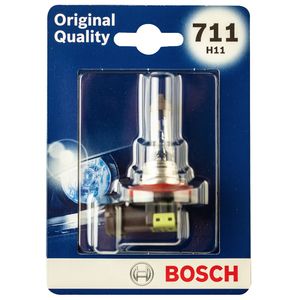 H11 711 Bosch Original Quality Halogen Headlight Bulb 12V 55W - 1987301619 - PGJ19-2