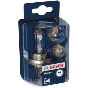 H4 12V Minibox Bosch Replacement Bulb Kit - 1987301101