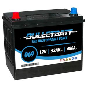 069 BulletBatt Car Battery 12V