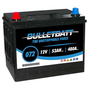 072 BulletBatt Car Battery 12V