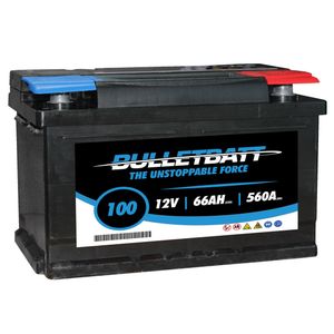 100 BulletBatt Car Battery 12V 66Ah