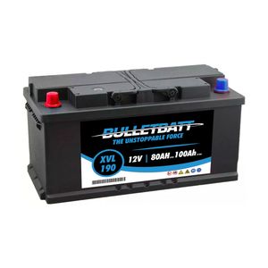 XVL190 BulletBatt Leisure Battery 12V 80Ah
