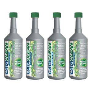 4X CATACLEAN Petrol Fuel and Exhaust System Cleaner 500ml