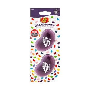 Jelly Belly Mini Vent 3D Gel Air Freshener Duo Pack - Island Punch