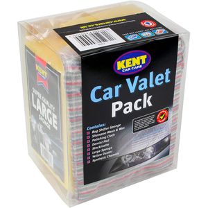 Kent Car Valet Pack - 8 Pieces