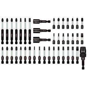 Carlyle Tools - 42 Piece 1/4 Inch DR Impact Hex Bit Set - IBS42