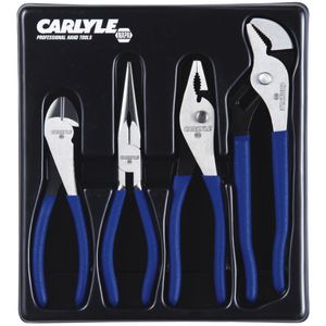 Carlyle Tools - 4 Piece Pliers Set - PSA4