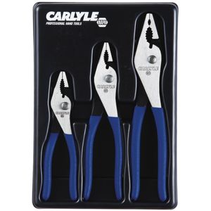 Carlyle Tools - 3 Piece Combination Slip Joint Pliers Set - PSSJ3