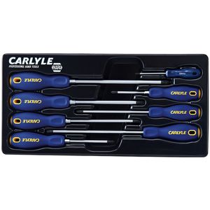 Carlyle Tools - 8 Piece Phillips Head Screwdriver Set - SDSP8