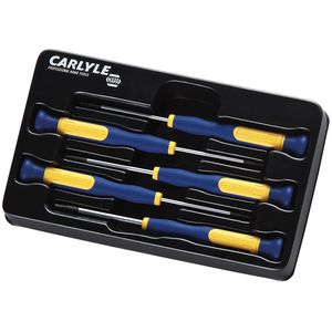Carlyle Tools - 5 Piece Precision Hex Screwdriver Set - SDSPRH5M
