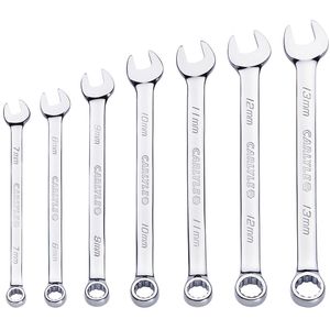 Carlyle Tools - 7 Piece Five Point - Twelve Point End Combination Spanner Set - CW1207M