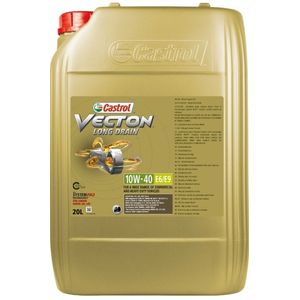 Castrol VECTRON Long Drain 10W-40 E6/E9 Oil 20L - 15B346