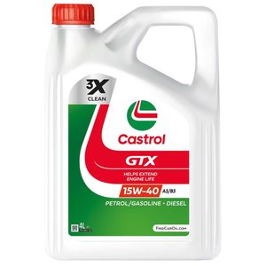 Castrol GTX 15W-40 A3/B3 Oil 4L - 15F628