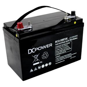 DC12-120DT-DC DC Power Deep Cycle VRLA Battery 120Ah