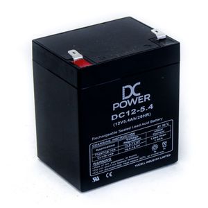 DC12-5.4 DC Power VRLA AGM Battery 5.4Ah