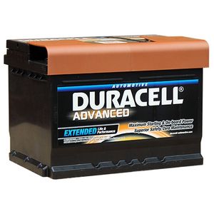 DA60T Duracell Advanced Car Battery 12V 60Ah (065/075 - DA 62)