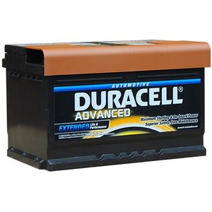 DA72 Duracell Advanced Car Battery 12V 72Ah (100/096 - DA 72)
