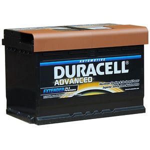 DA74 Duracell Advanced Car Battery 12V 74Ah (096 - DA 74)