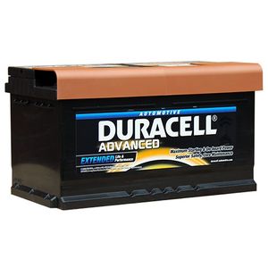 DA80 Duracell Advanced Car Battery 12V 80Ah (110 - DA 80)