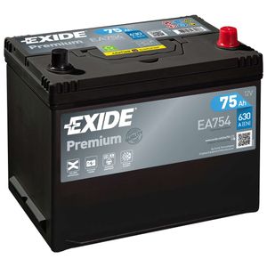 EA754 Exide Premium Car Battery 030TE