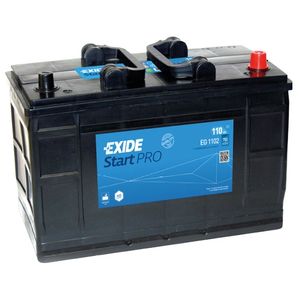 W667SE Exide Start PRO Heavy Duty Commercial Professional Battery 12V 110Ah EG1102