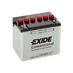 Exide 12N24-3A 12V Conventional Motorcycle Battery