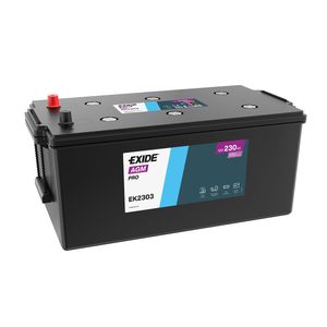 EK2303 Exide AGM PRO Commercial Battery
