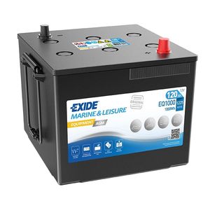 EQ1000 Exide Marine Leisure AGM Equipment Battery
