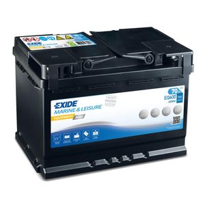 EQ600 Exide Marine Leisure AGM Equipment Battery