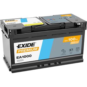 EA1000 Exide Premium Car Battery 12V 100Ah - 017TE