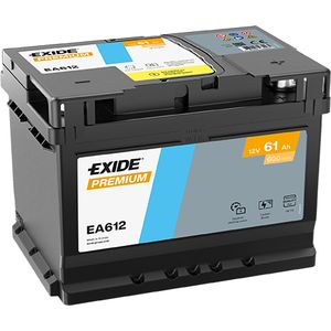 EA612 Exide Premium Car Battery 075TE