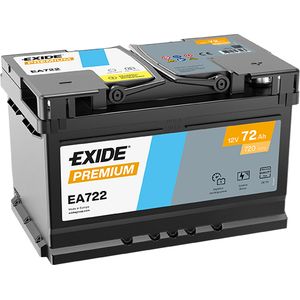 EA722 Exide Premium Car Battery 096TE