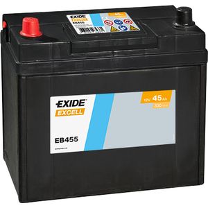 043SE Exide Excell Car Battery EB455 (EX43)